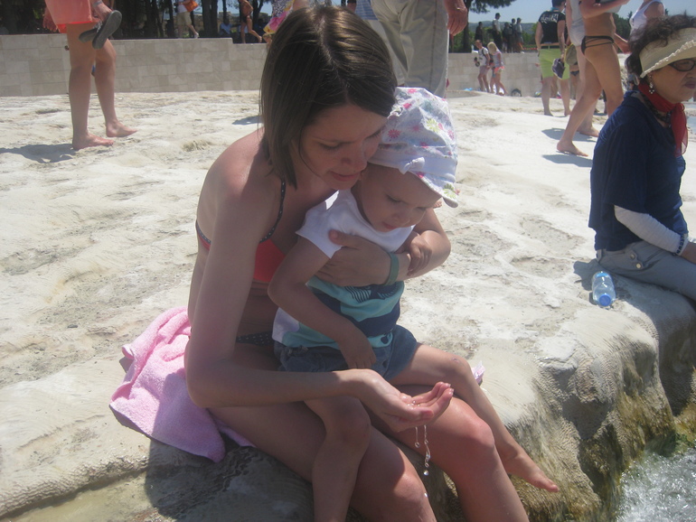 Наша первая заграничная поездка с семьей!