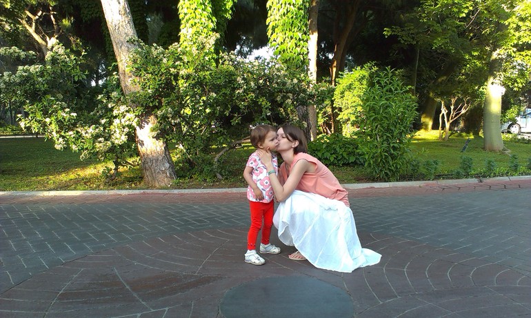 Наша первая заграничная поездка с семьей!