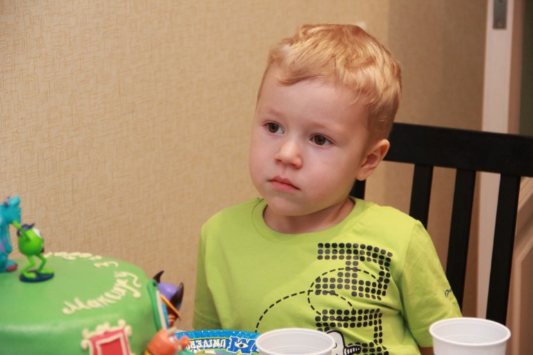 3 года, День Рождения