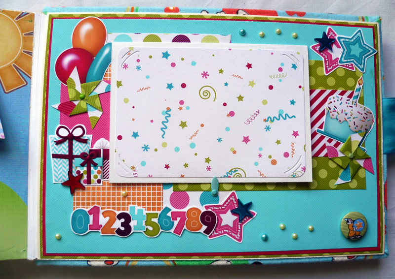 Альбом для новорожденного мальчика "Мироша"