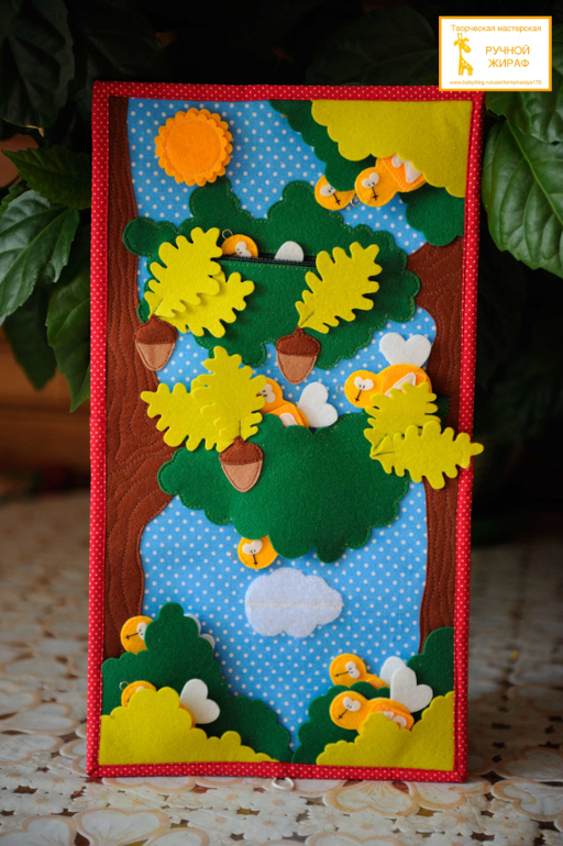 Развивающее панно