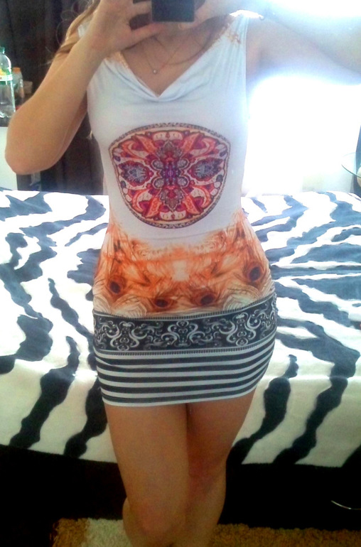 В наличии! Платье, принт