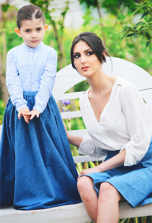 Юбки 995. - Familylook мама+дочка!