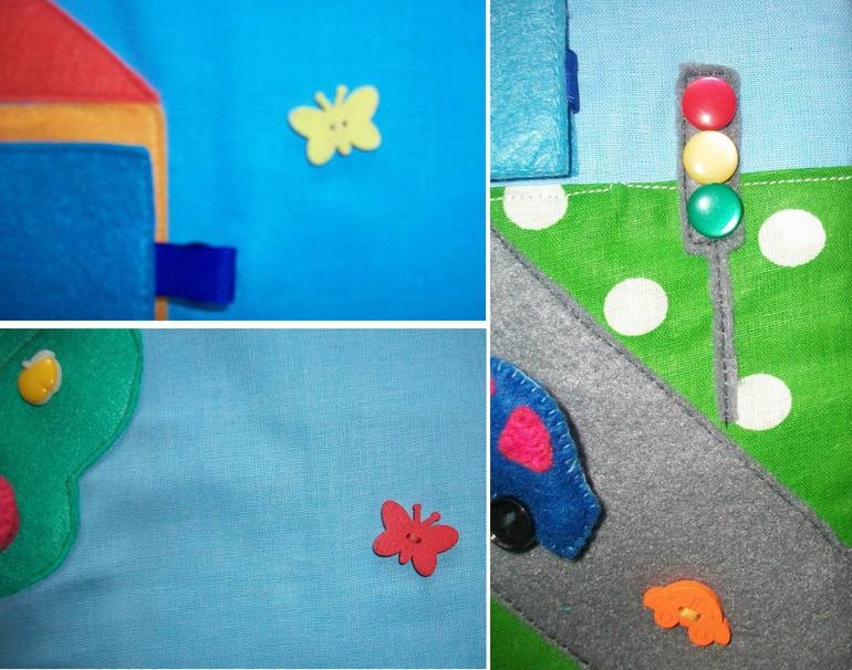 Развивающее панно