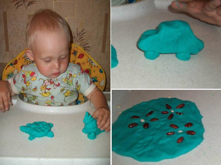 Сын и пластилин