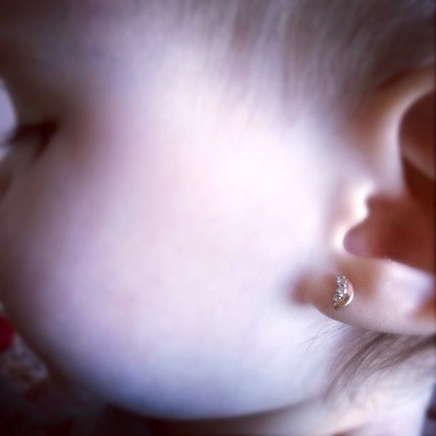 Новые серёжечки.