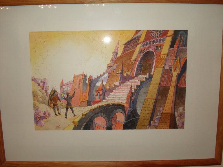 Открытие выставки иллюстраций Ольги Ионайтис