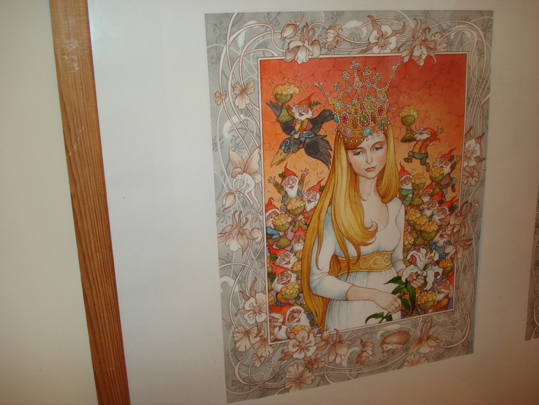 Открытие выставки иллюстраций Ольги Ионайтис