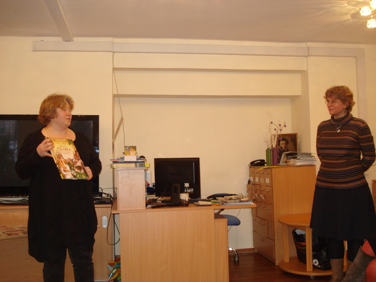 Открытие выставки иллюстраций Ольги Ионайтис