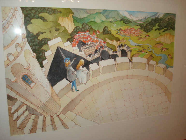 Открытие выставки иллюстраций Ольги Ионайтис