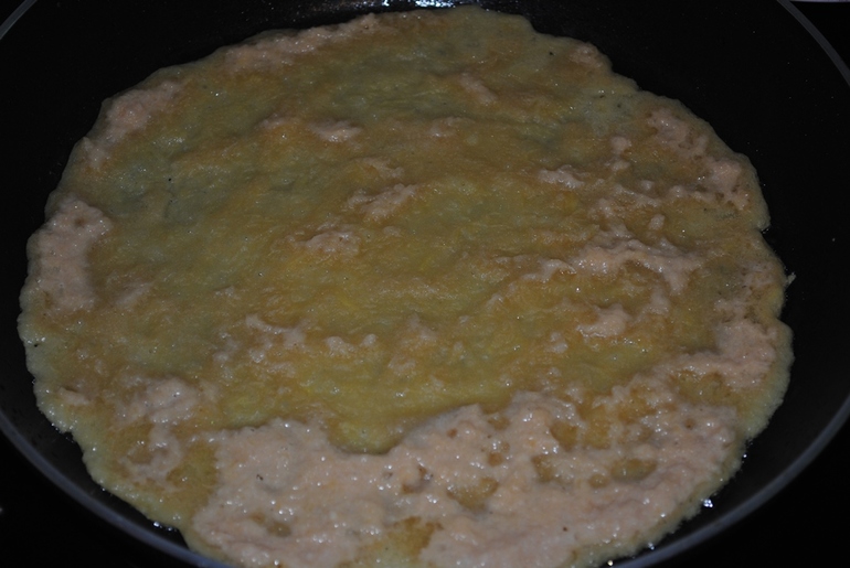Блины картофельно-мучные