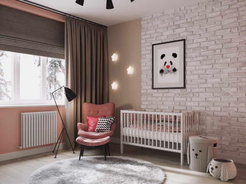 Детская для малышки в стиле LOFT