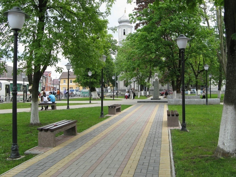 Мой любимый город в солнечнем Закарпатье