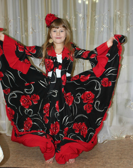 Как сшить детский костюм цыганки своими руками