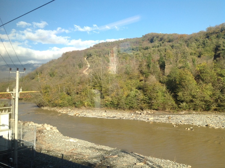 Адлер -Красная поляна......до олимпиады осталось 81 день