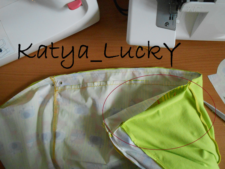 Шитье: МК ветровка с подкладом (без утеплителя)