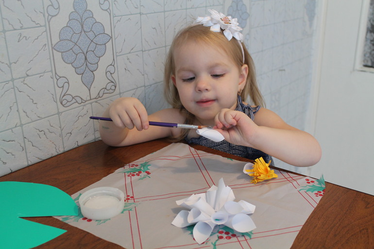 первая поделка в детский садик)