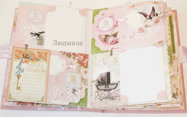 Нежный альбом для девочки