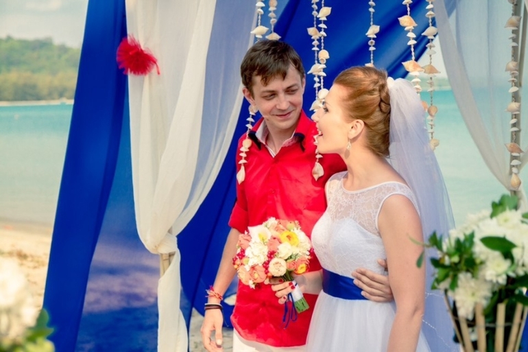 Тропическая свадьба