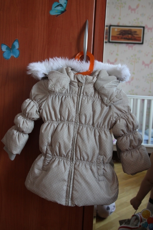 Зимние пуховые комбинезоны на 1-1,5 года Kanz+Sela