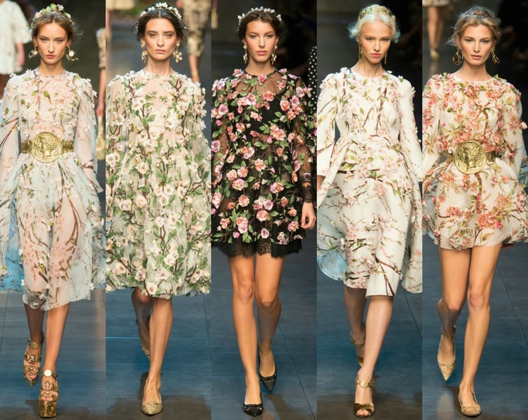 Летняя коллекция Dolce&Gabbana;... вдохновляет