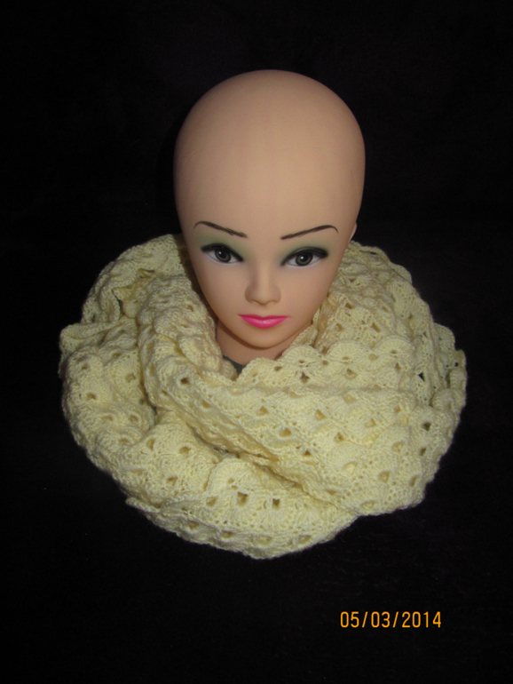 Шарфик-Снуд для мамочки на 8 марта