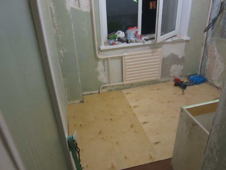 Продолжаем ремонт