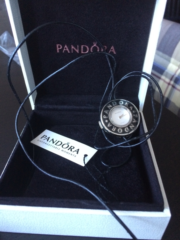 Часы Pandora на вощеном шнуре, ОРИГИНАЛ, Мск