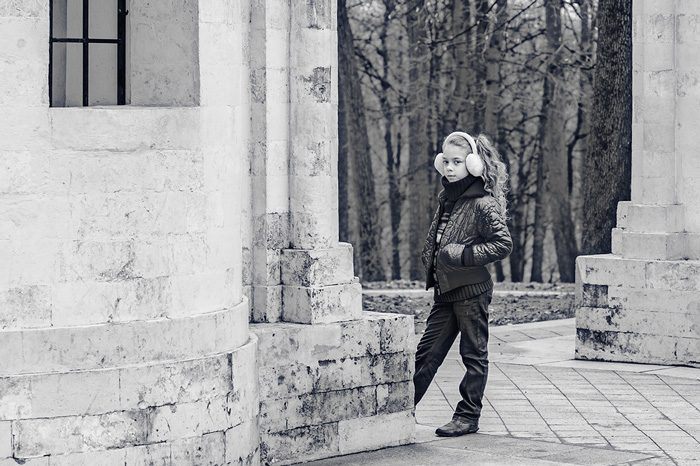 Прогулки в Цариыно. Полина.