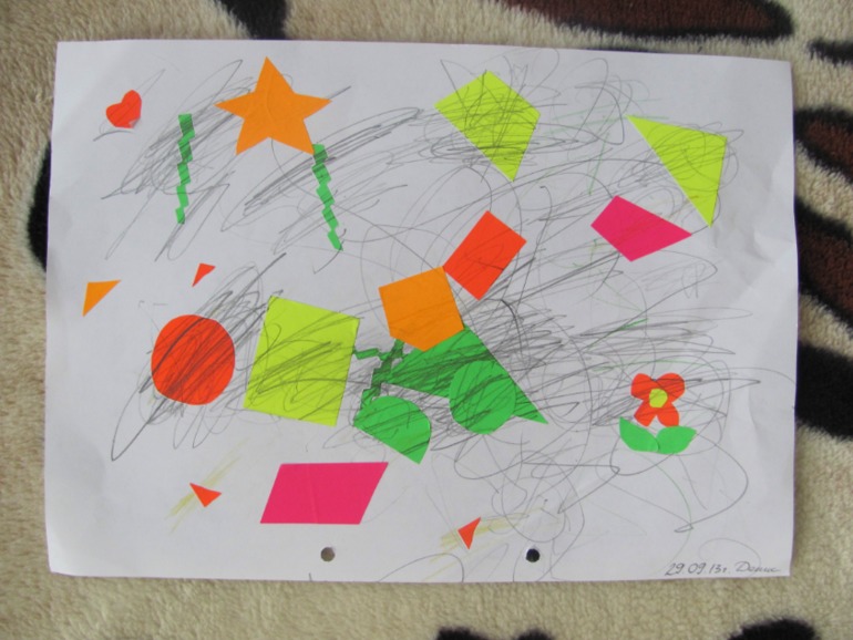 Аппликации.