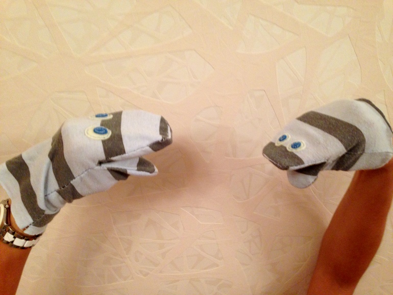 Змейки, которые едят по-требованию )))