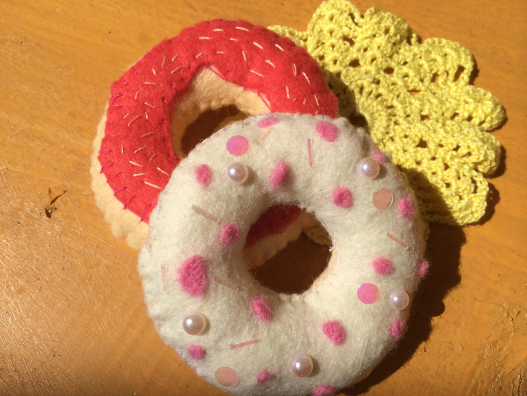 Детские работы из фетра