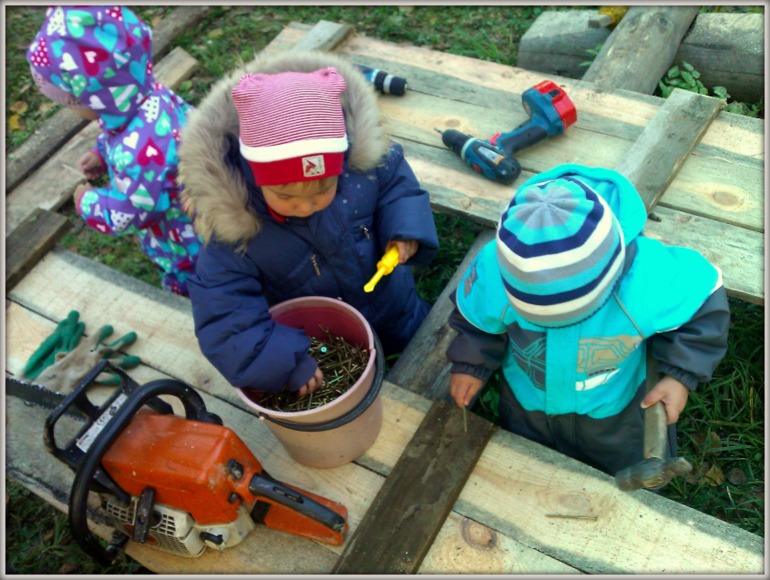 Строительная неделя для Никиты!!!!!