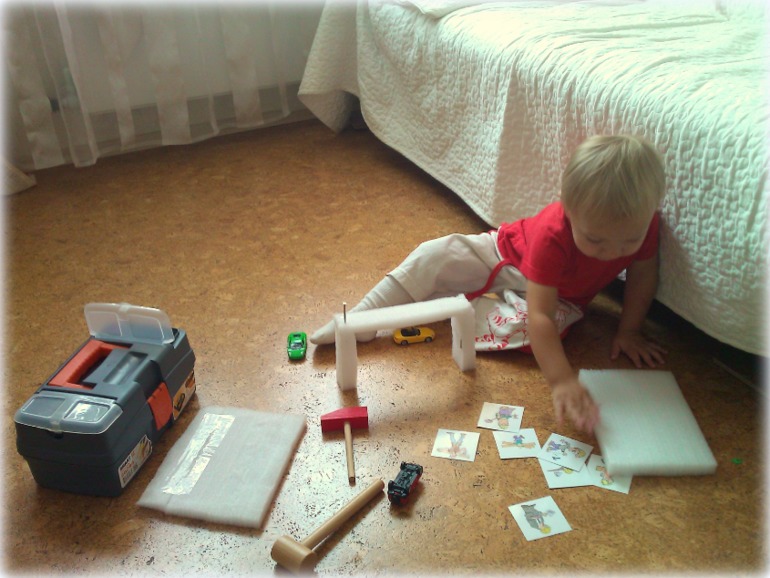 Строительная неделя для Никиты!!!!!