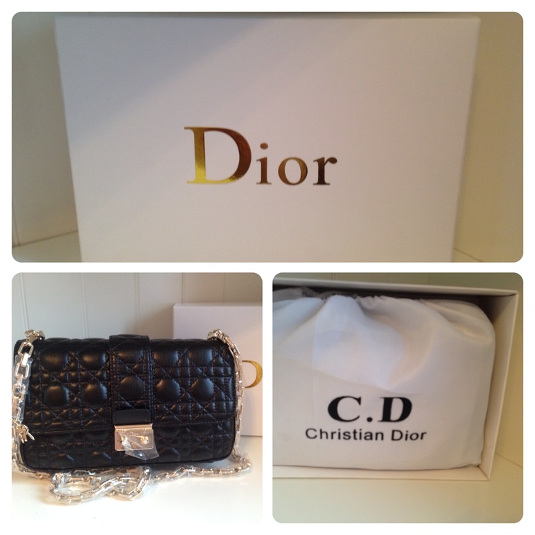клатчи из натуральной кожи miss Dior и Lady Dior Москва Почта ЕМС