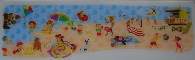 На пляже: развивающая 3D игра-паззл на липучках от Scotchi