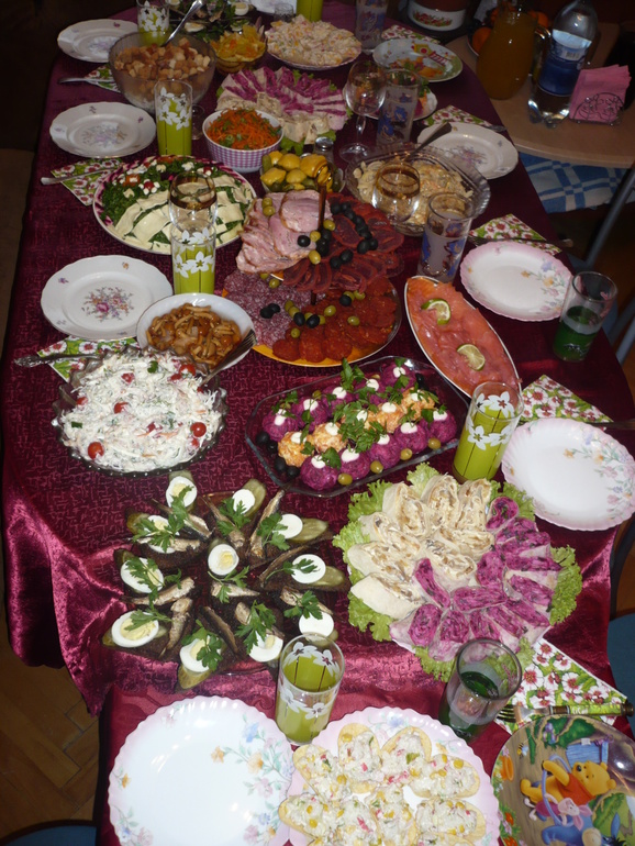 Мой праздничный стол.