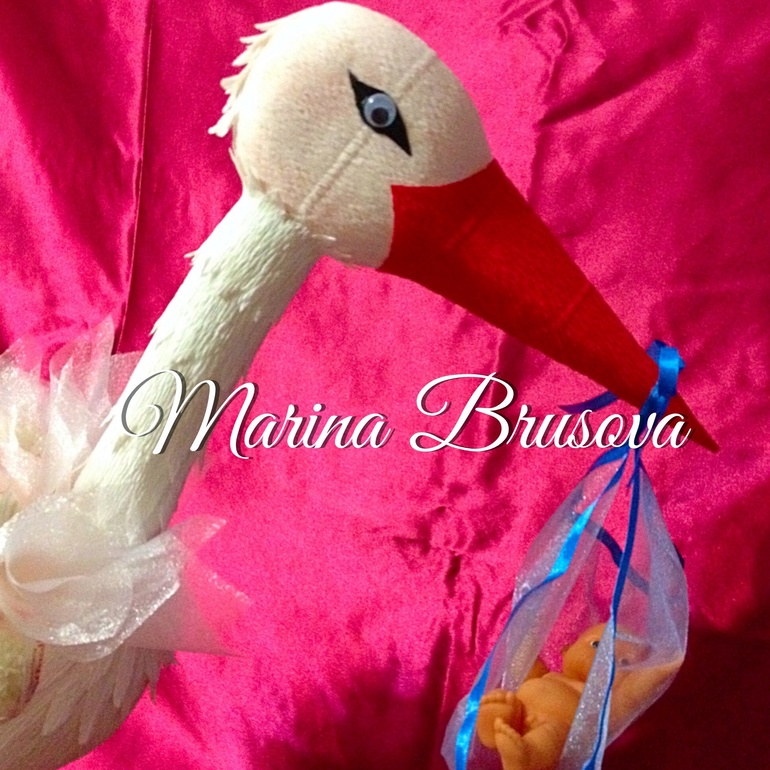 Аист в доме-хорошая примета!