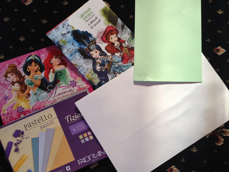 Про краски, карандаши и кисточки...