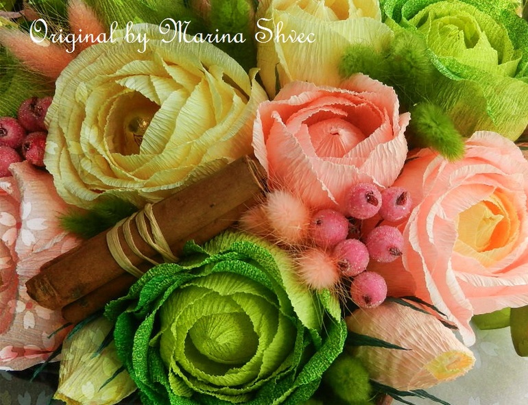 Корзиночка с лялечкой-бабочкой =)