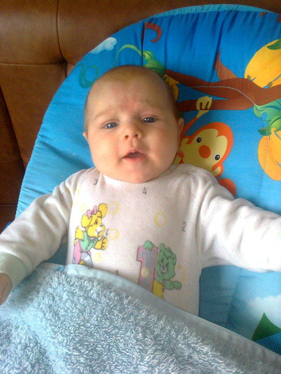 Моей крошки 1 октября было 3 месяца.