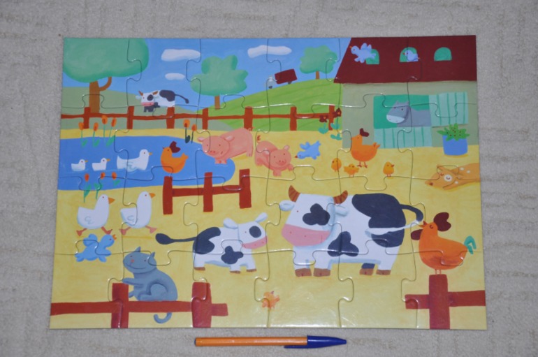 Пазломания. Часть 5. Гигантам от Djeco гигантский пост!