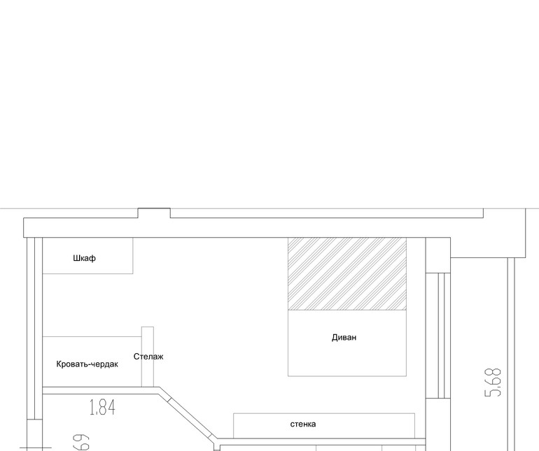 Планировка комнаты)))