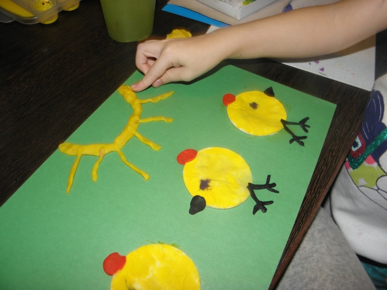 Тематическое занятие Цыпленок!