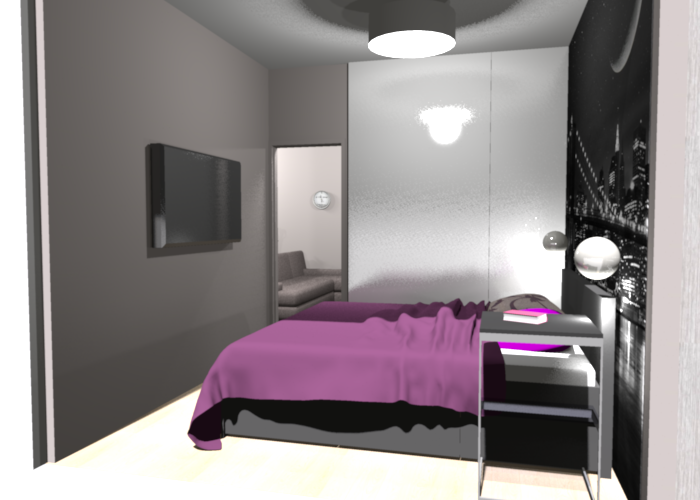 Однокомнатная квартира. Дизайн-проект.