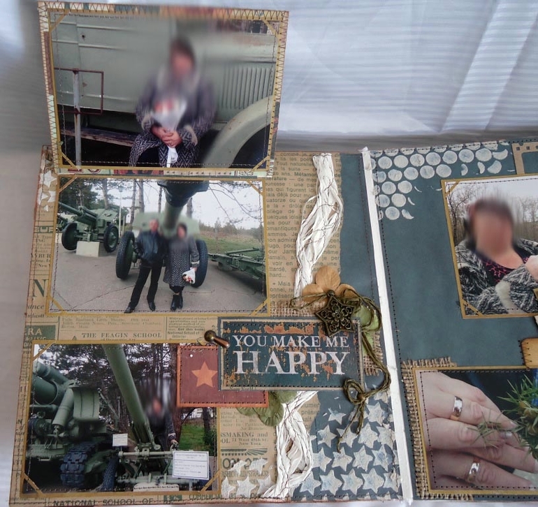 Альбом для сестры (роспись)