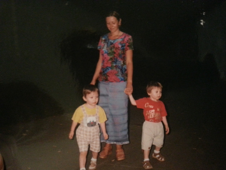 мои мальчишки 10 лет назад