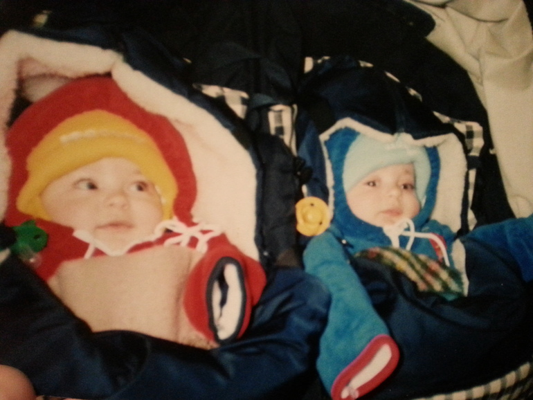 мои мальчишки 10 лет назад