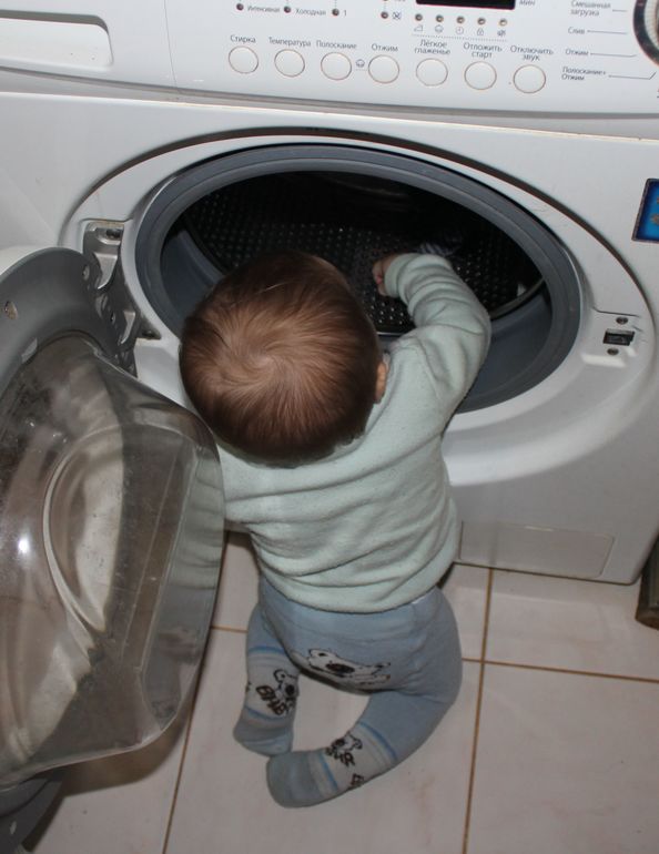 Стирка в деликатном режиме)