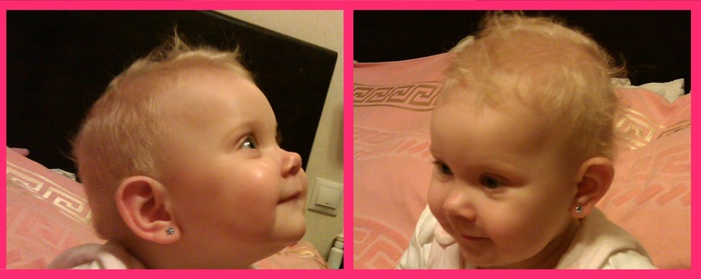 Прокололи ушки!!!!